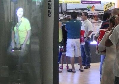 Hologram Video Projection